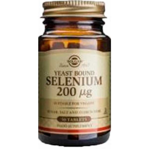 Selenium 200mg embalagem 50 comprimidos