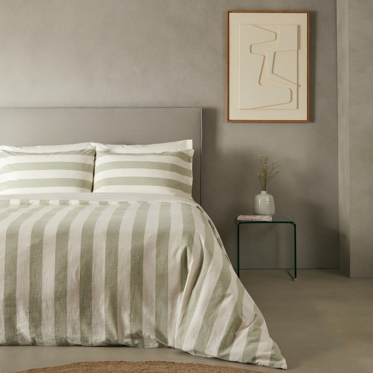 Juego de funda nórdica lino y algodón Orson El Corte Inglés · El
