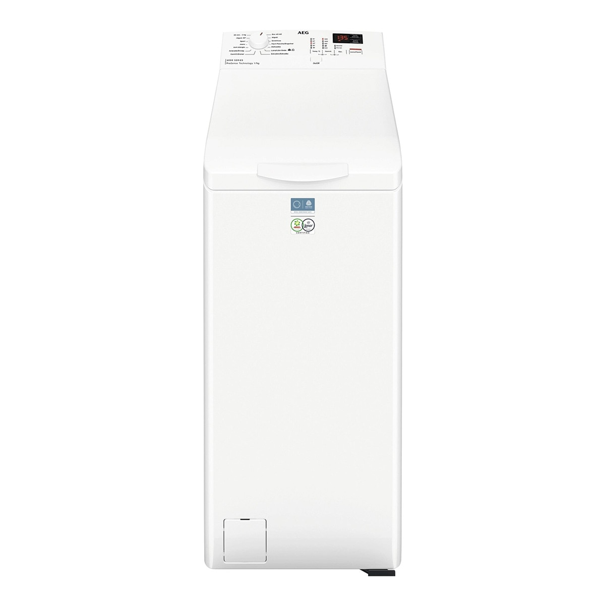 Lavadora carga superior AEG 7 kg / 1.200 rpm - LTA6K7230B Blanco-1