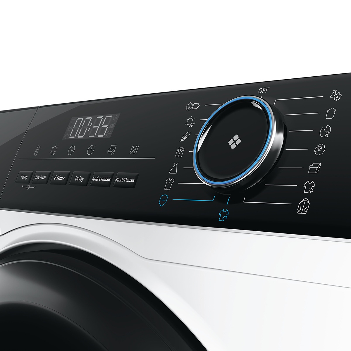Secadora Haier 8 kg, condensación, Bomba Calor I-Pro Series 3 - HD80-A2939-S Blanco-6