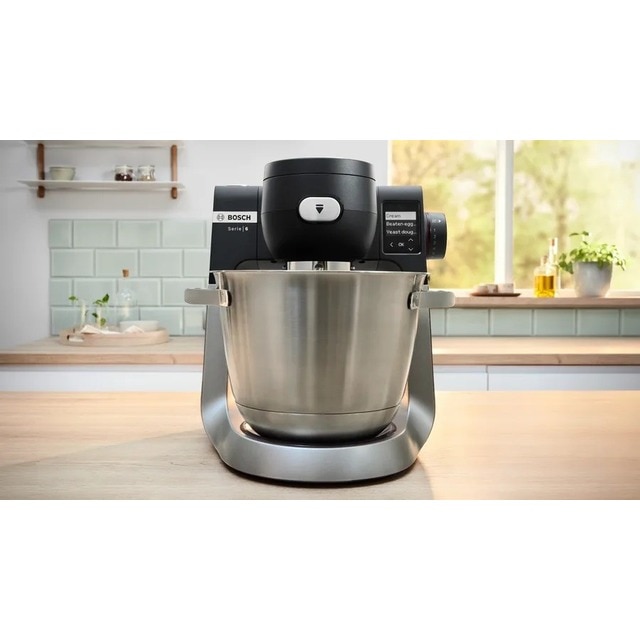 Robot de Cozinha Bosch Serie 6 MUMS6ZS00 com Balança, de 1600 W e Capacidade de 5,5 Litros - Preto e Aço Inoxidável Preto / Inox-10