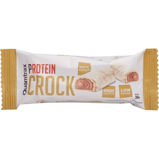barrita proteica sabor chocolate blanco unidad 30 g - Quamtrax