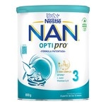3 Optipro premium powdered growth milk formula ages 12+ months can 800 g and with no palm oil