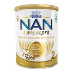 SUPREME Pro 2 follow-on formula baby milk ages 6+ months tin 800 g and with no palm oil