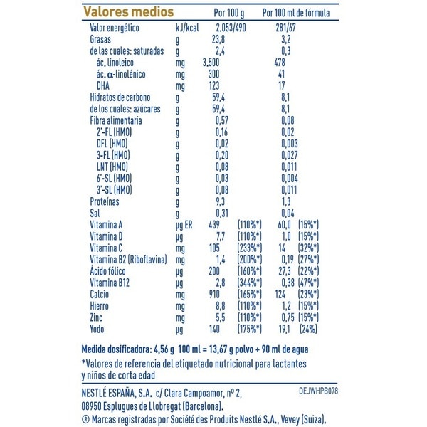 SUPREME Pro 3 infant growth dairy drink ages 12+ months tin 800 g and with no palm oil