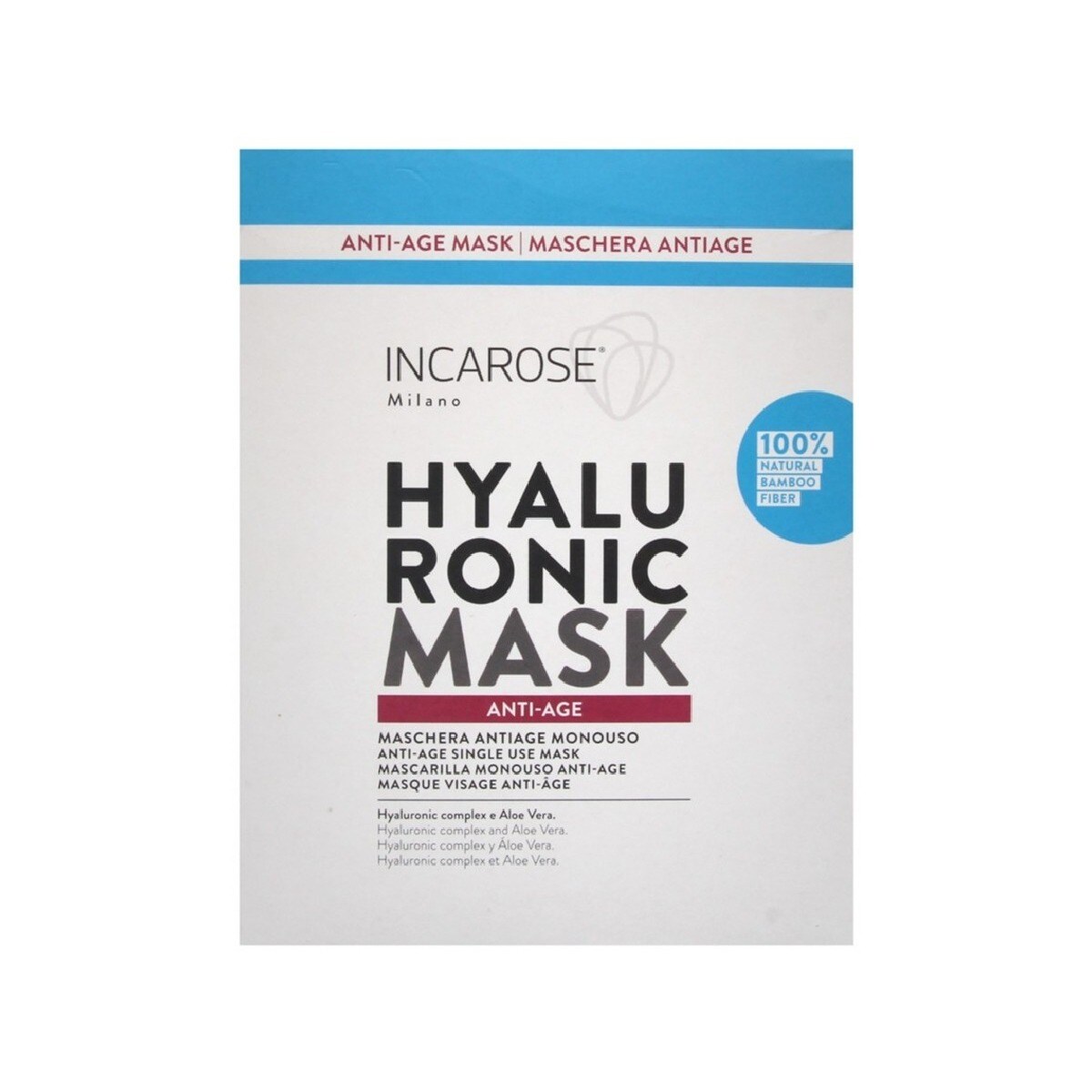 Máscara Facial IncaRose Hialurônica Antienvelhecimento 1