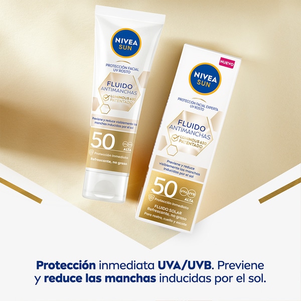Luminous 630 Antimanchas fluido solar facial SPF-50+ tubo 40 ml