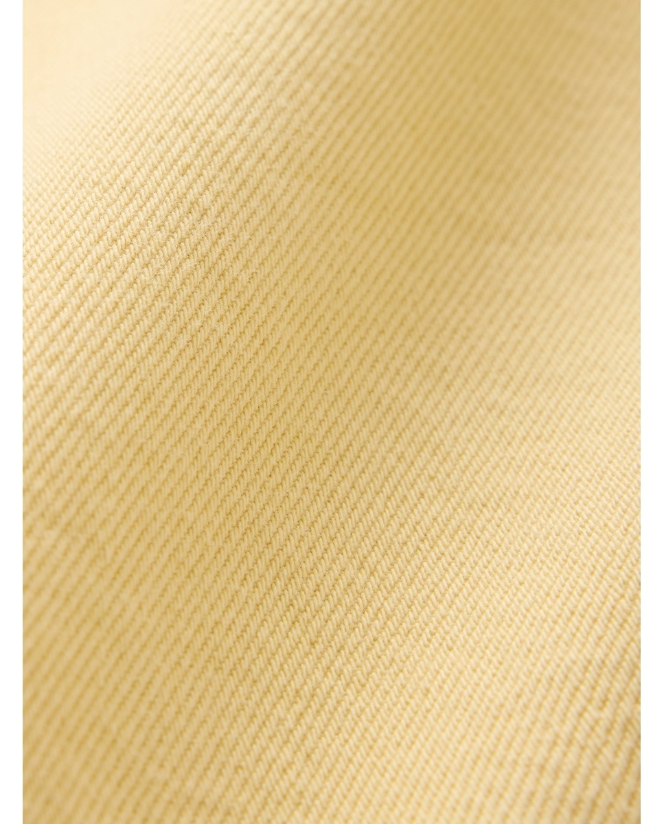 Camisa Cropped com Manga Comprida Amarelo-4