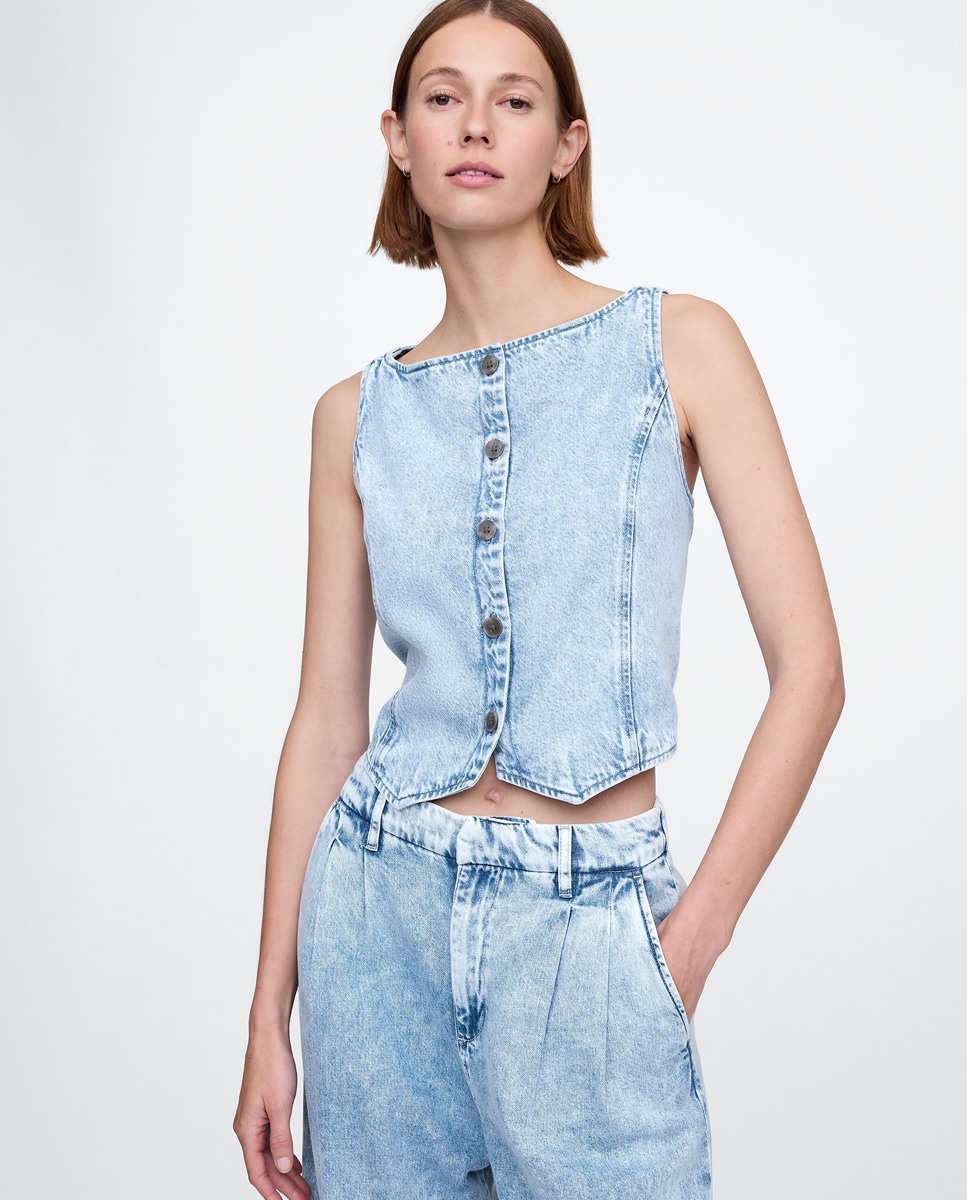 Chaleco Vaquero Ropa Gap Mujer El Corte Ingles Easy Wear Hombre