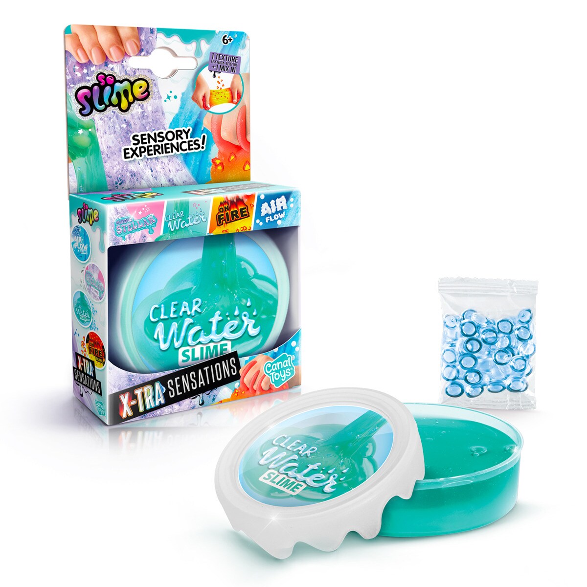 Slimes Extraparente Extra sensaciones de slime 1 pack · So Slime · El Corte Inglés