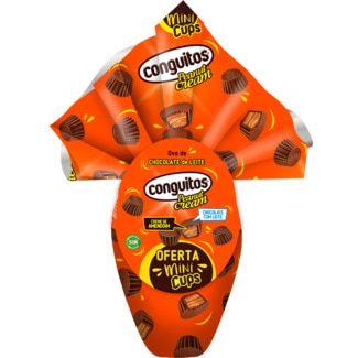 Conguitos Ovo de Chocolate embalagem 163 g