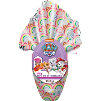 Lacasa Ovo de Chocolate com Pratulha Pata embalagem 150 g
