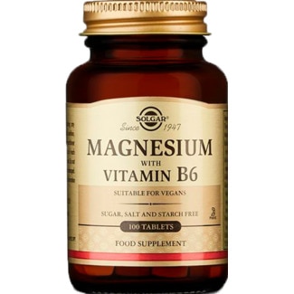 VitaminaB6 Magnesium embalagem 250 comprimidos - Solgar