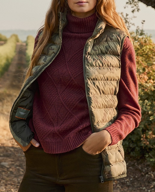 Imagen 0 de Chaleco acolchado de mujer