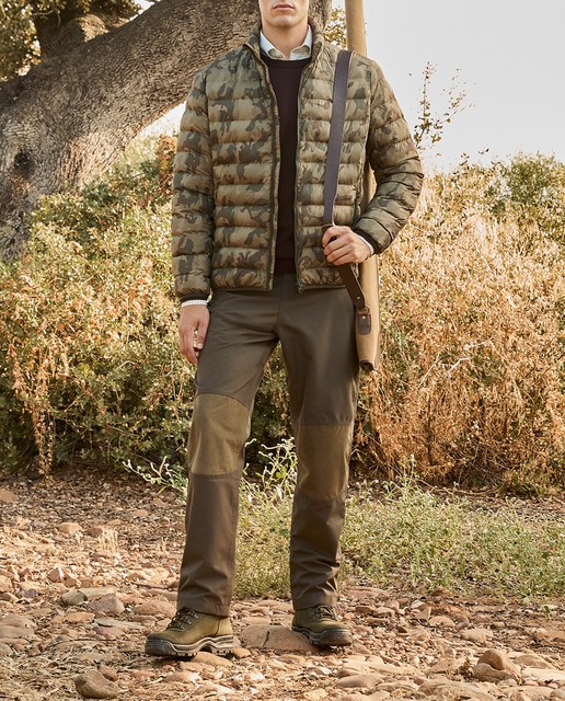 Imagen 0 de Cazadora acolchada camo hombre