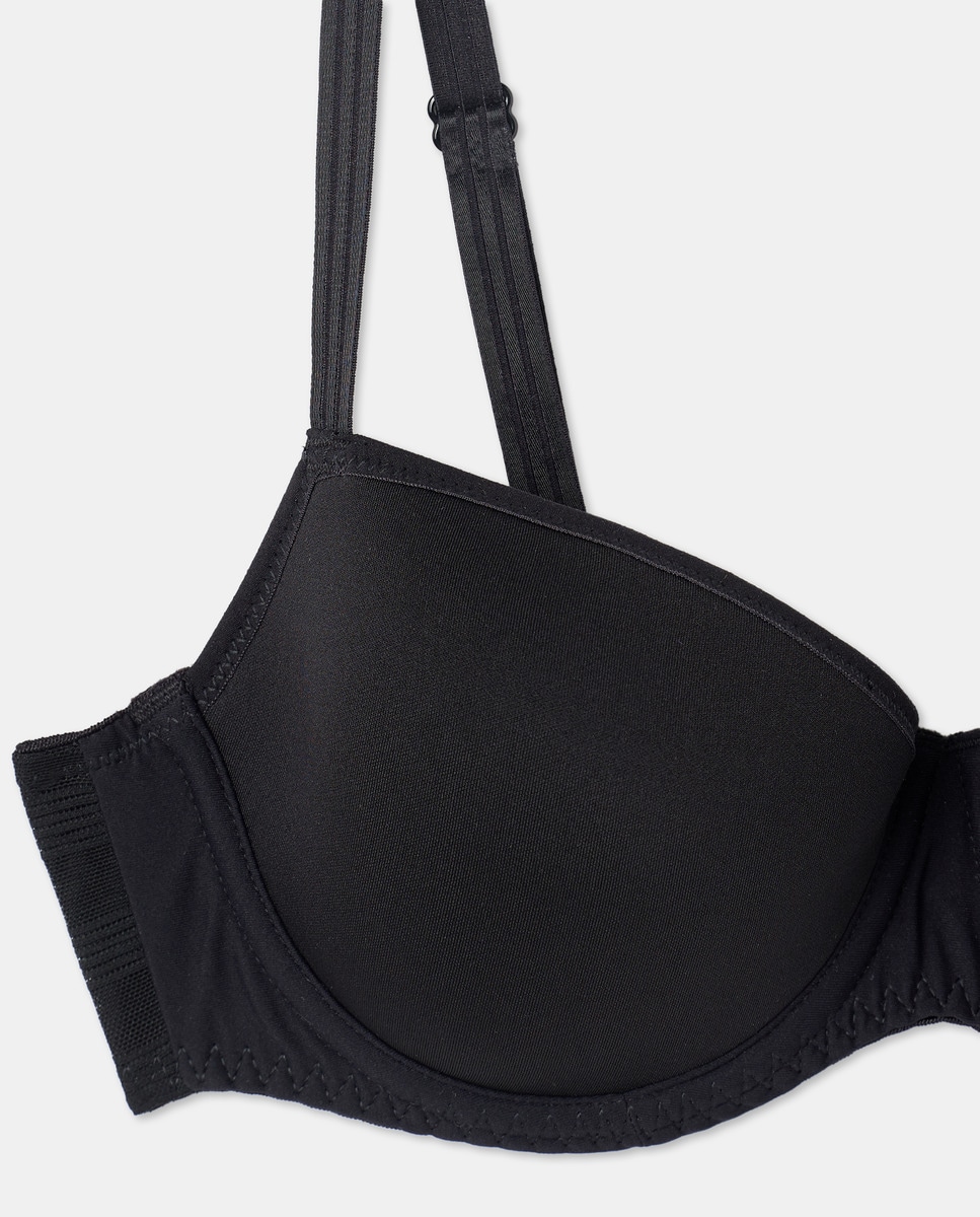 Soutien com Aros e Tecido Especial Spacer Preto-5