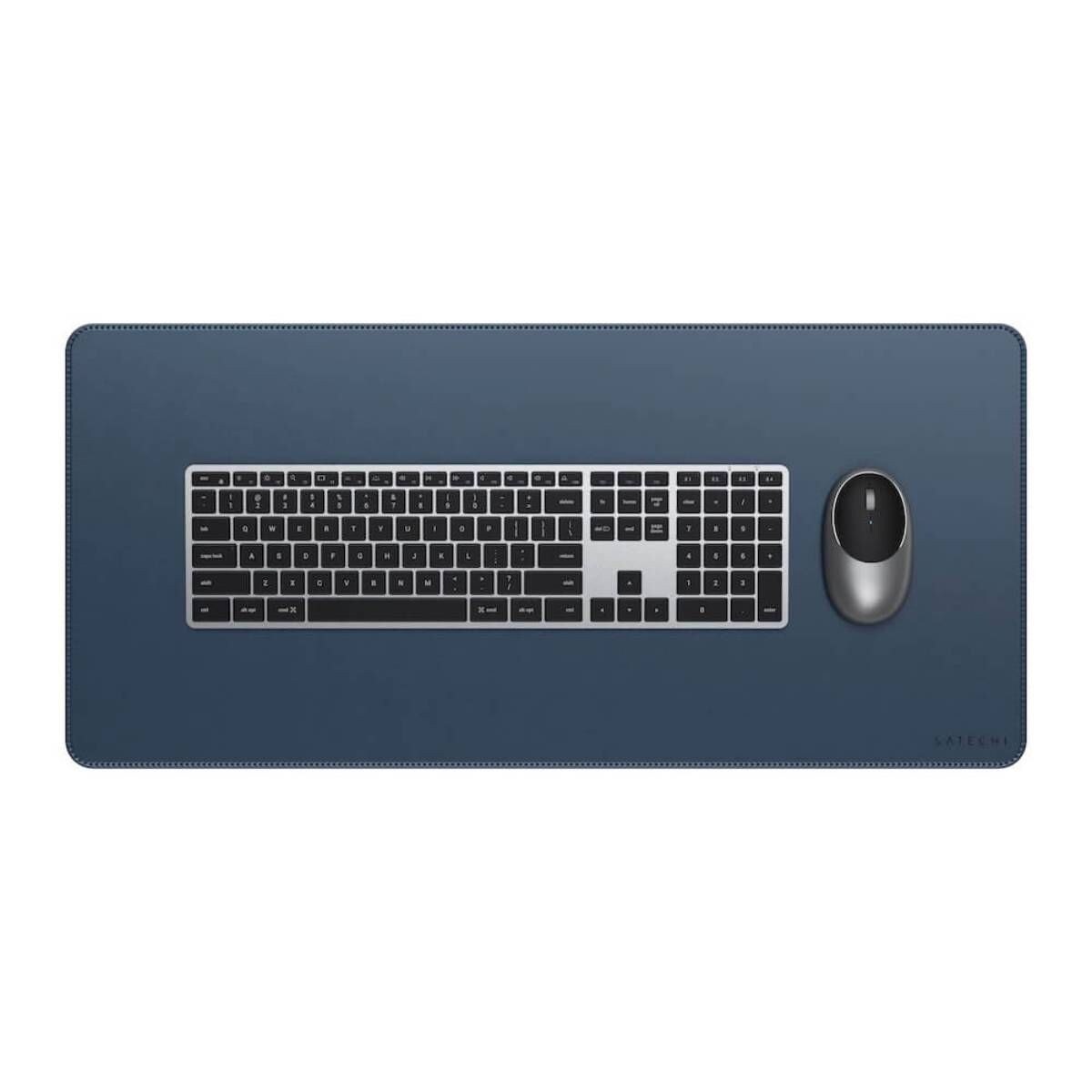 Tapete Satechi Premium Desk Mat Vegan Leather - Azul 2