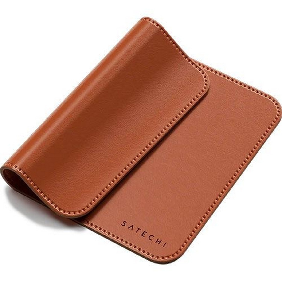 Tapete Satechi Premium Mouse Pad Vegan Leather - Castanho 4