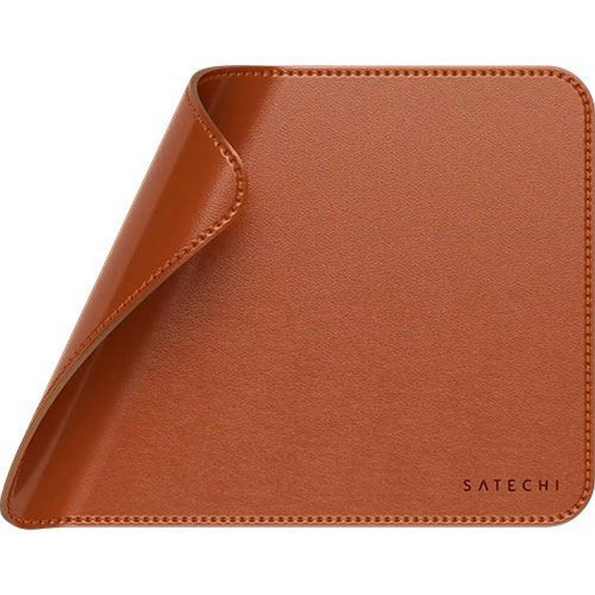 Tapete Satechi Premium Mouse Pad Vegan Leather - Castanho 5