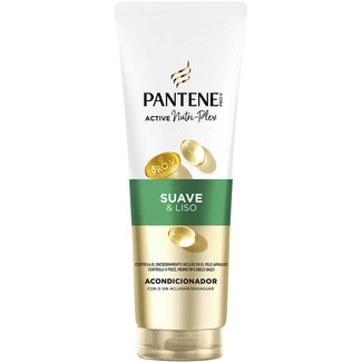 acondicionador Suave & Liso con Nutri-Plex para pelo encrespado o apagado tubo 275 ml - Pantene Pro-v