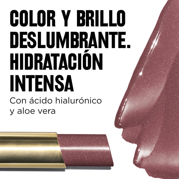 Glass Shine Lippenstift in der Farbe 07 Glazed Mauve