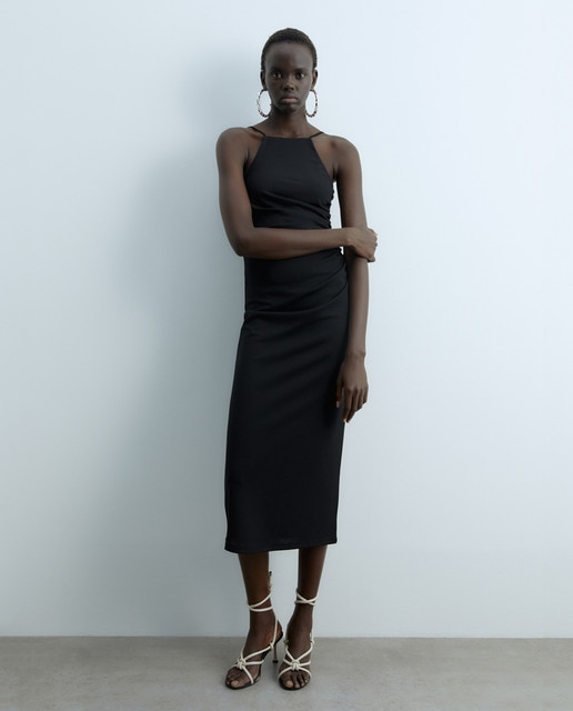 Imagem 0 de Vestido Midi Cintado
