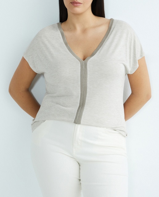 Imagen 0 de Camiseta manga caída de mujer