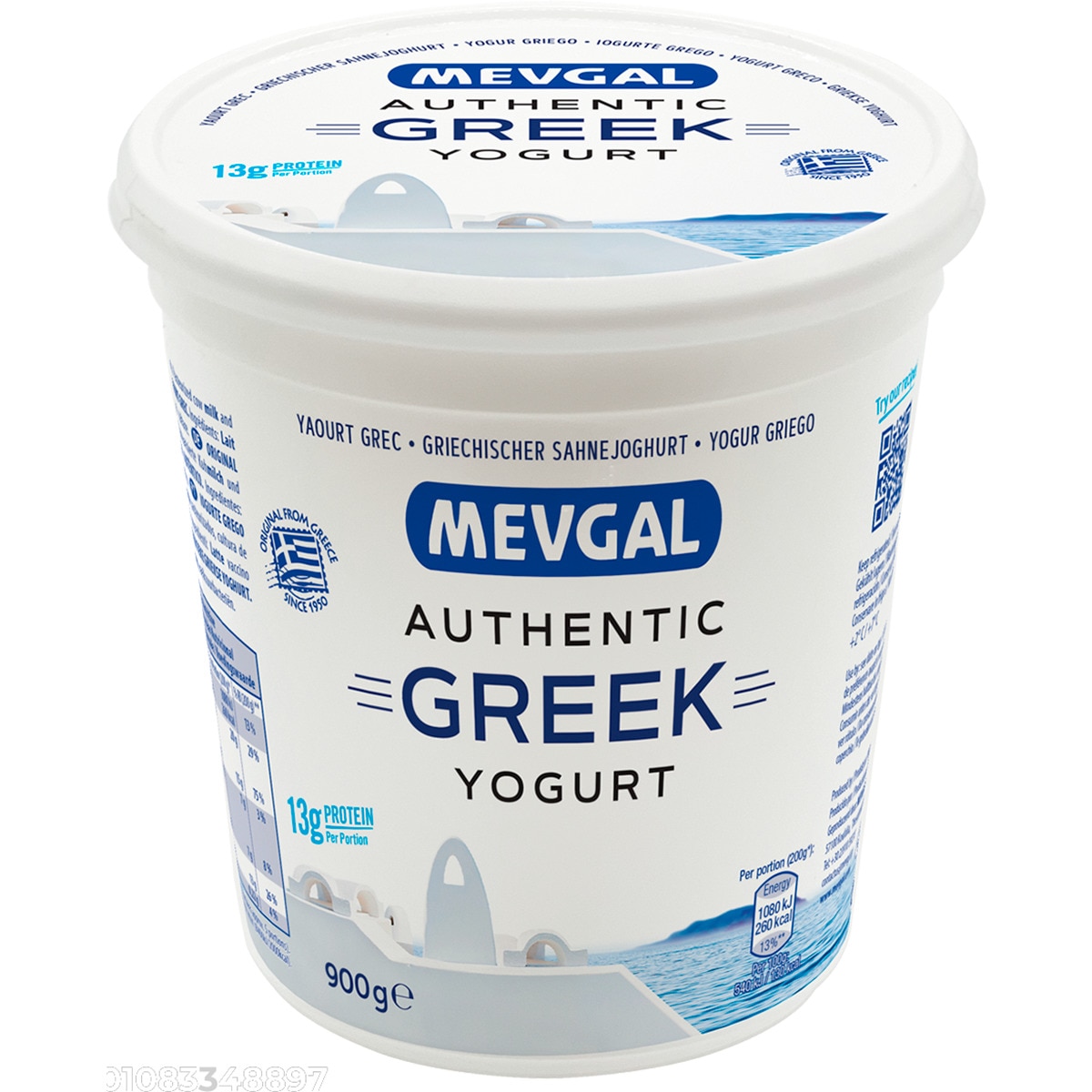 Iogurte Grego 10% embalagem 900 g