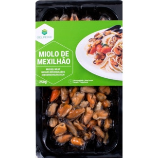 Miolo de Mexilhão embalagem 250 g - Gelpeixe