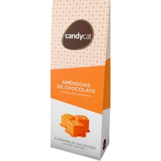 Drageias Silver de Caramelo Salgado embalagem 150 g - Candycat