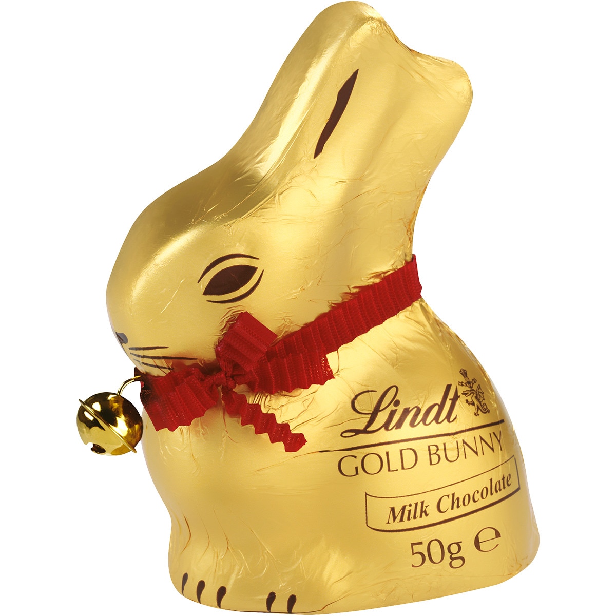 Coelho de Chocolate Gold Bunny embalagem 50 g