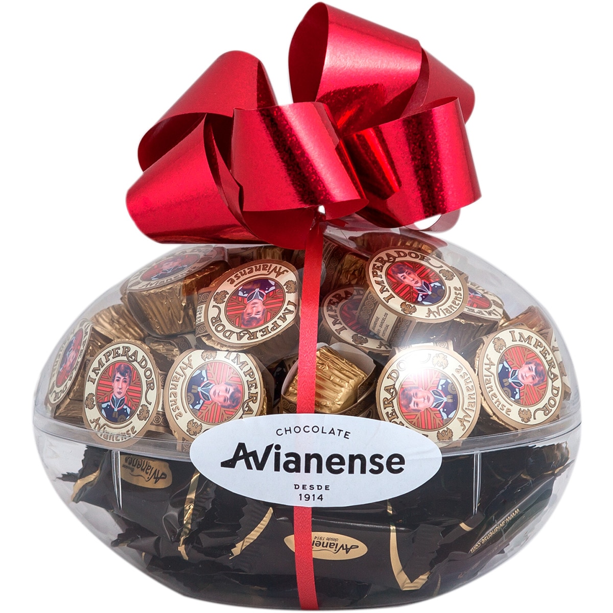 Ovo com Bombons de Chocolate Imperador embalagem 420 g