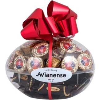 Ovo com Bombons de Chocolate Imperador embalagem 420 g - Avianense