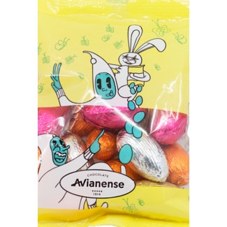 Ovinhos de Chocolate de Leite embalagem 100 g - Avianense