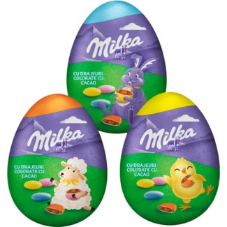 Ovos de Chocolate Funny 1 unidade embalagem 50 g - Milka