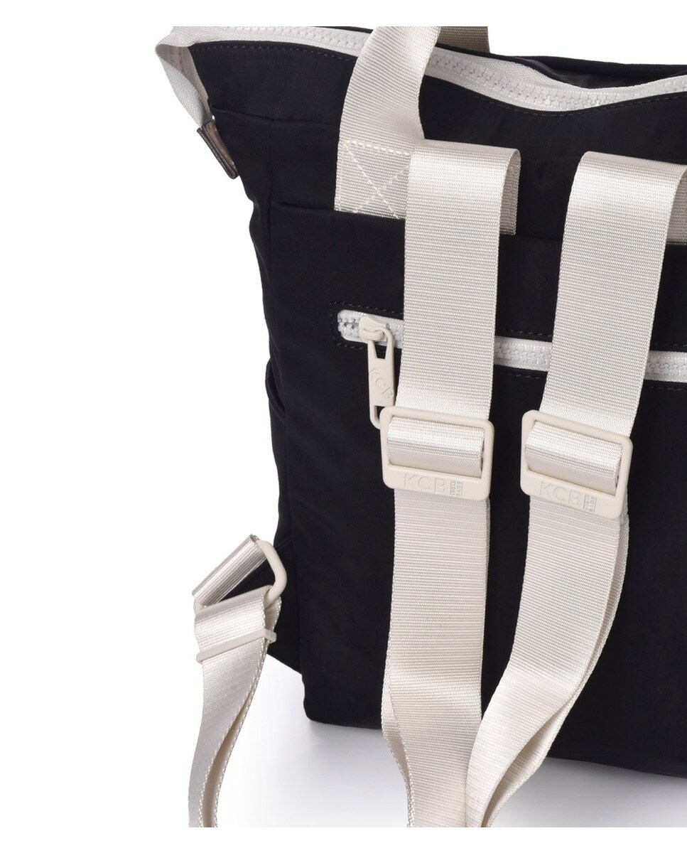 Mochila pequena KCB Serie Balloon Negro Preto-3
