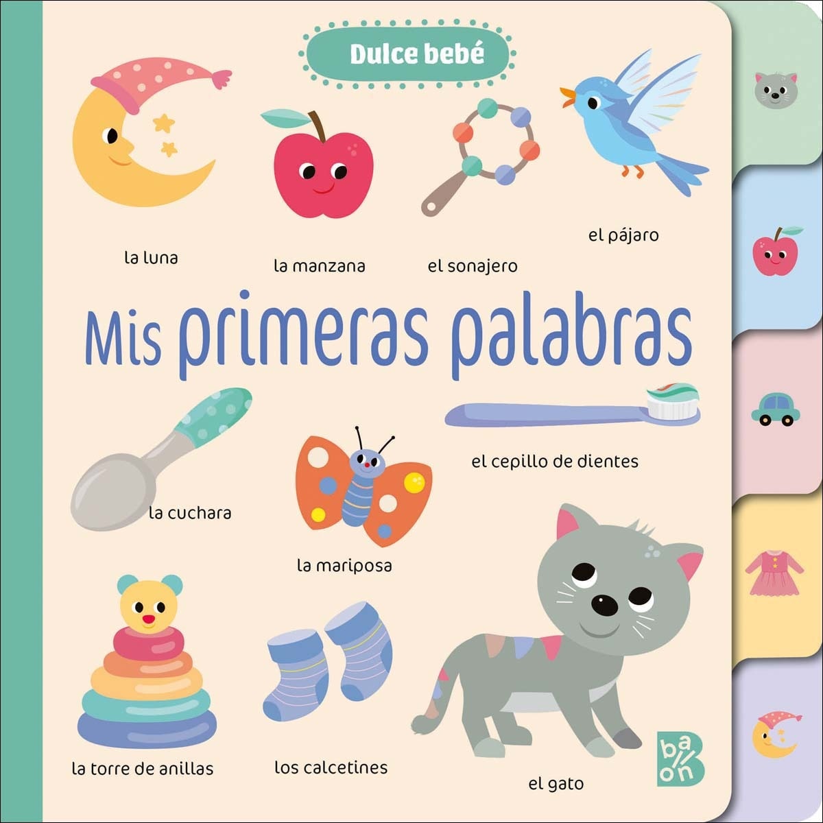 DULCE BEBÉ - PRIMERAS PALABRAS - ÍNDICE (Capa dura) 1
