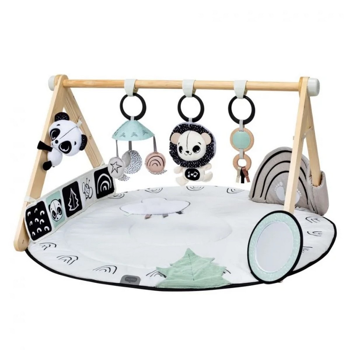 Tapete de actividades Luxe Gymini Tiny Love - Preto e Branco 1