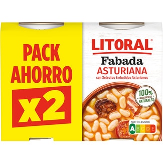 fabada Asturiana sin gluten pack 2 lata 420 g - Litoral