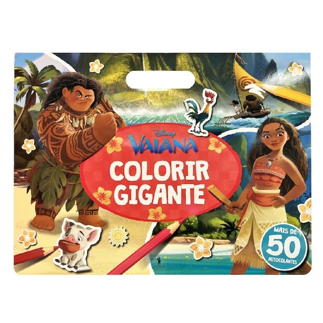 Imagem 0 de Vaiana: Colorir Gigante