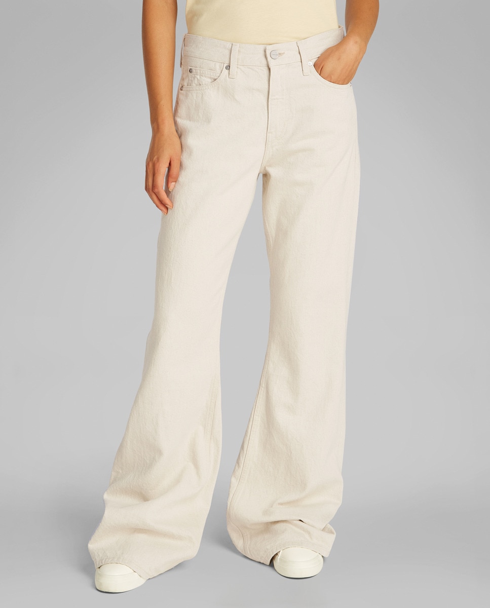 Jeans Mid Rise Relaxed Fit Cru-1