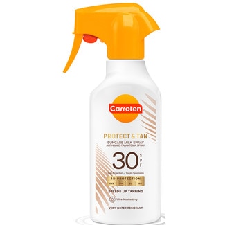 Protector Solar Spray SP30 Protect & Tan spray 270 ml - Carroten
