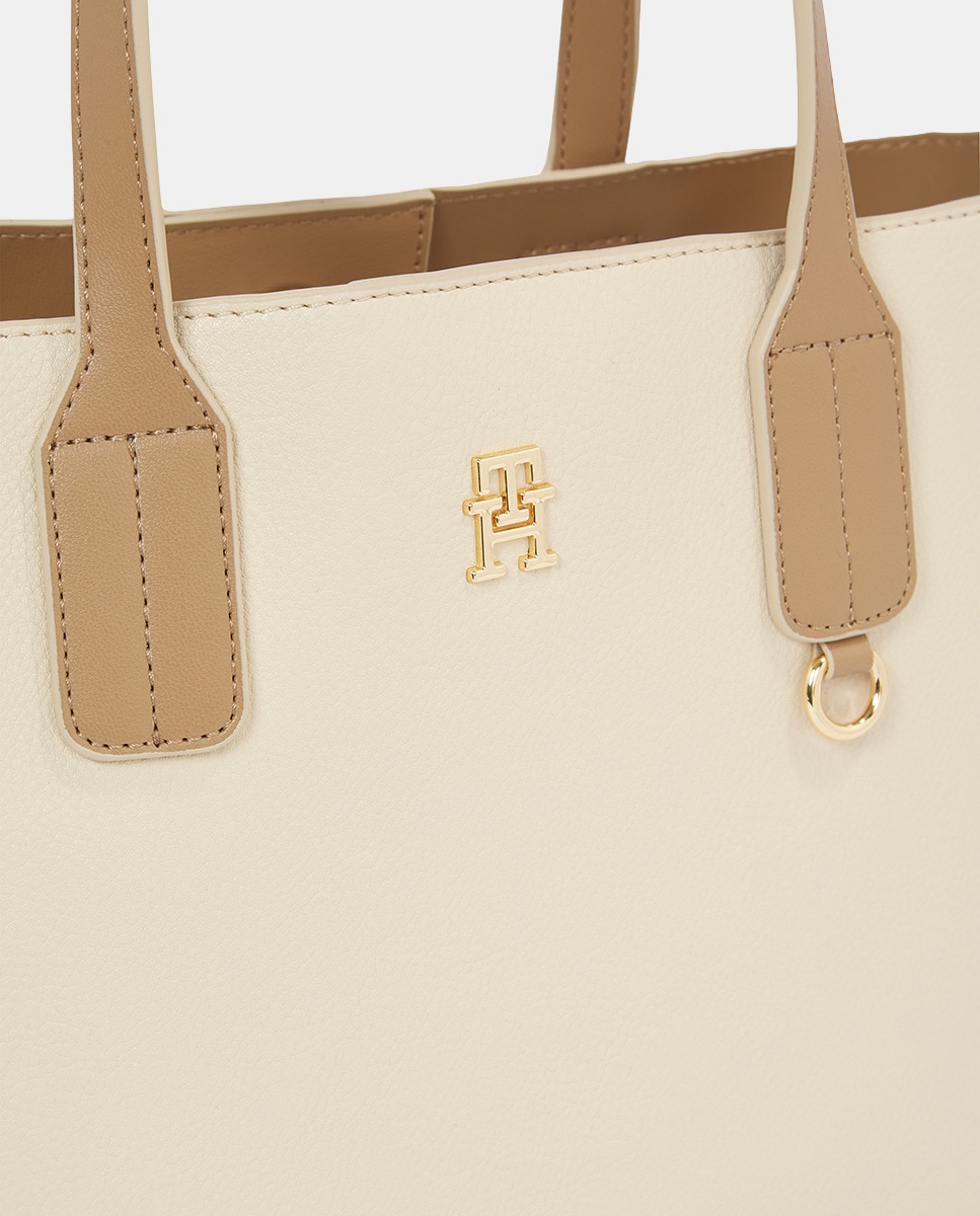 Mala Tipo Tote Mini - Bege Bege-2
