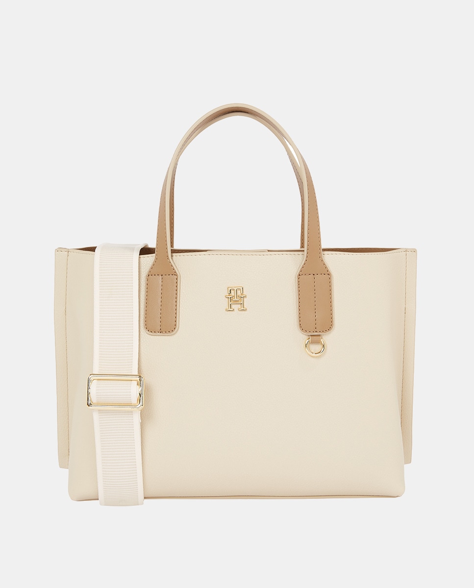 Mala Tipo Tote Mini - Bege Bege-1