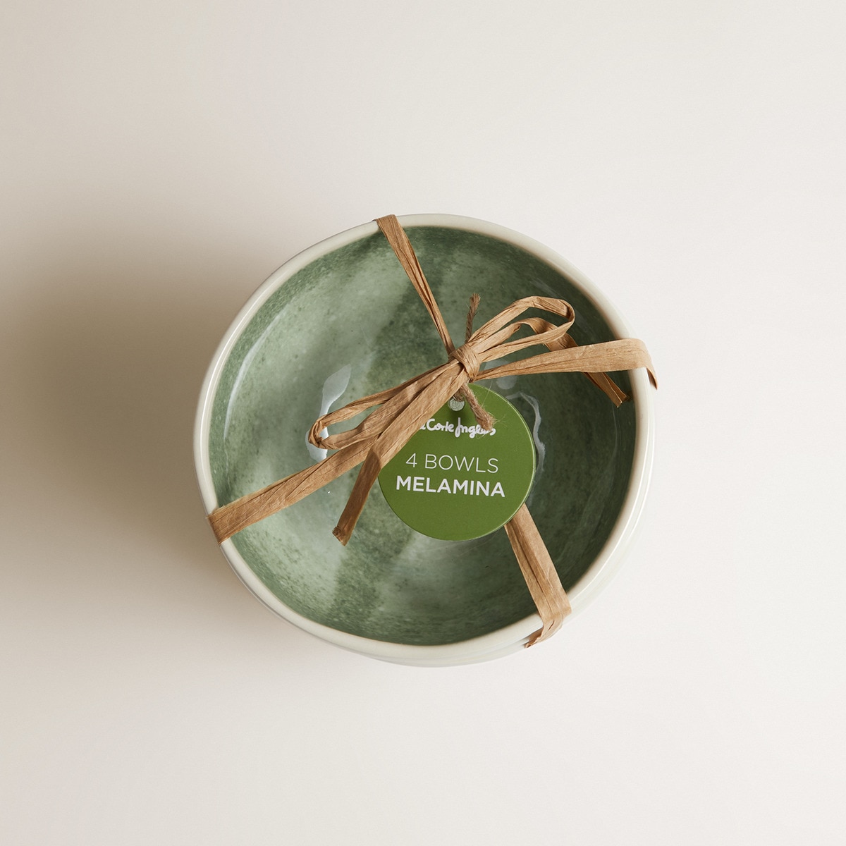 Conjunto de 4 Tigelas de Melamina Sarlat Verde-4