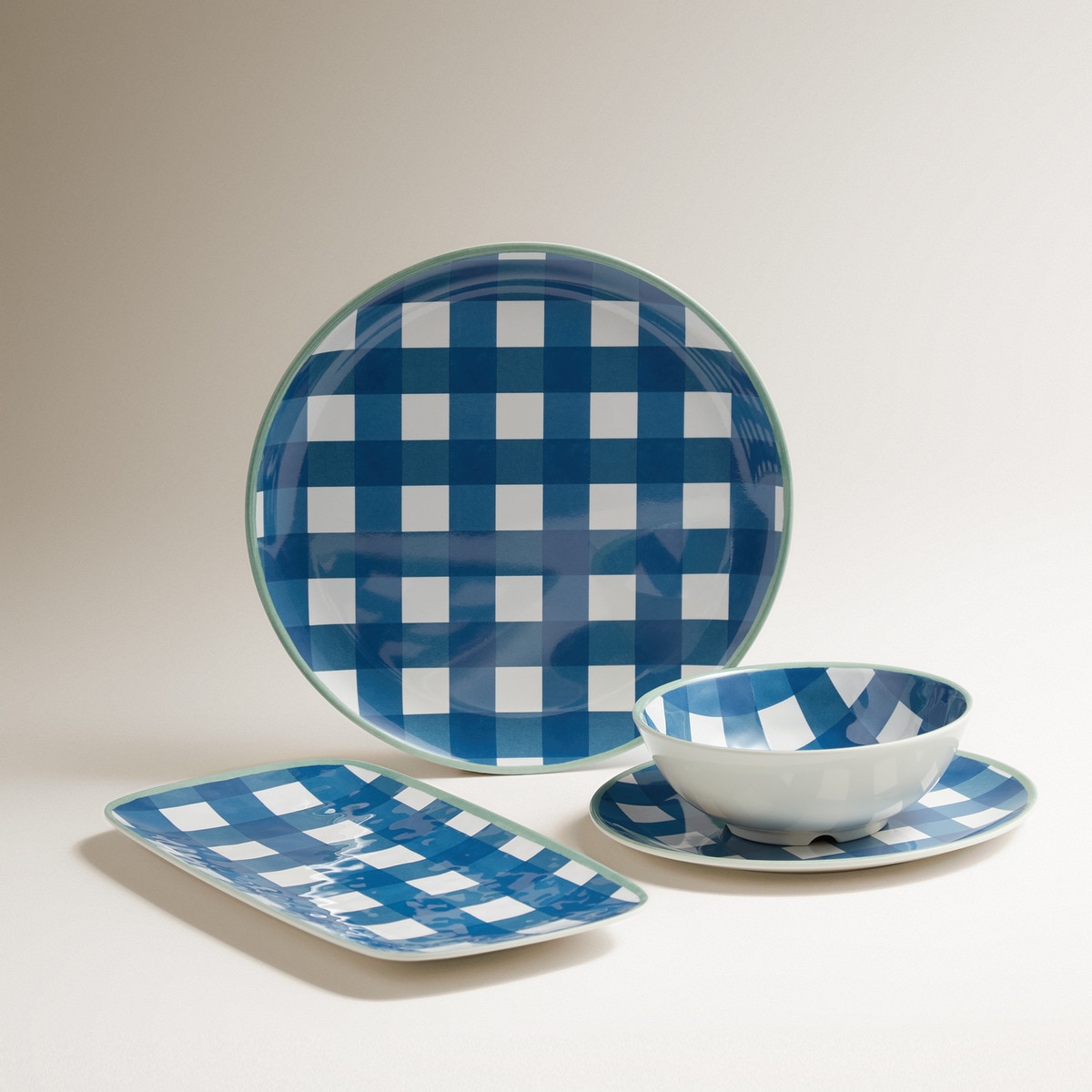 Tigela de Melamina Nica Campo e Praia Azul-7