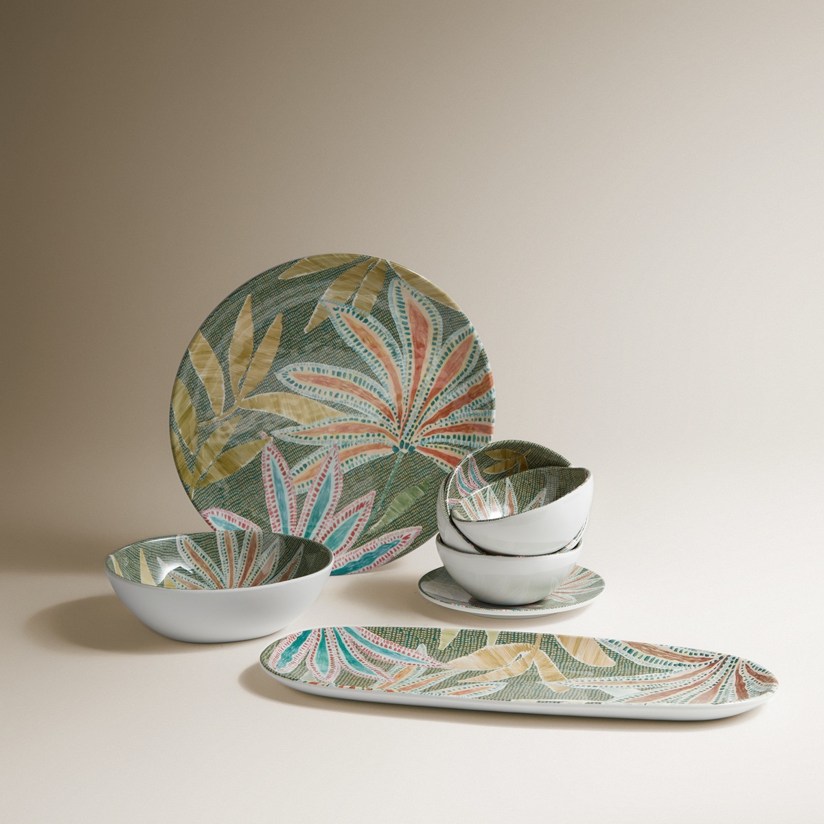 Vajilla por piezas melamina Batuan El Corte Inglés 1