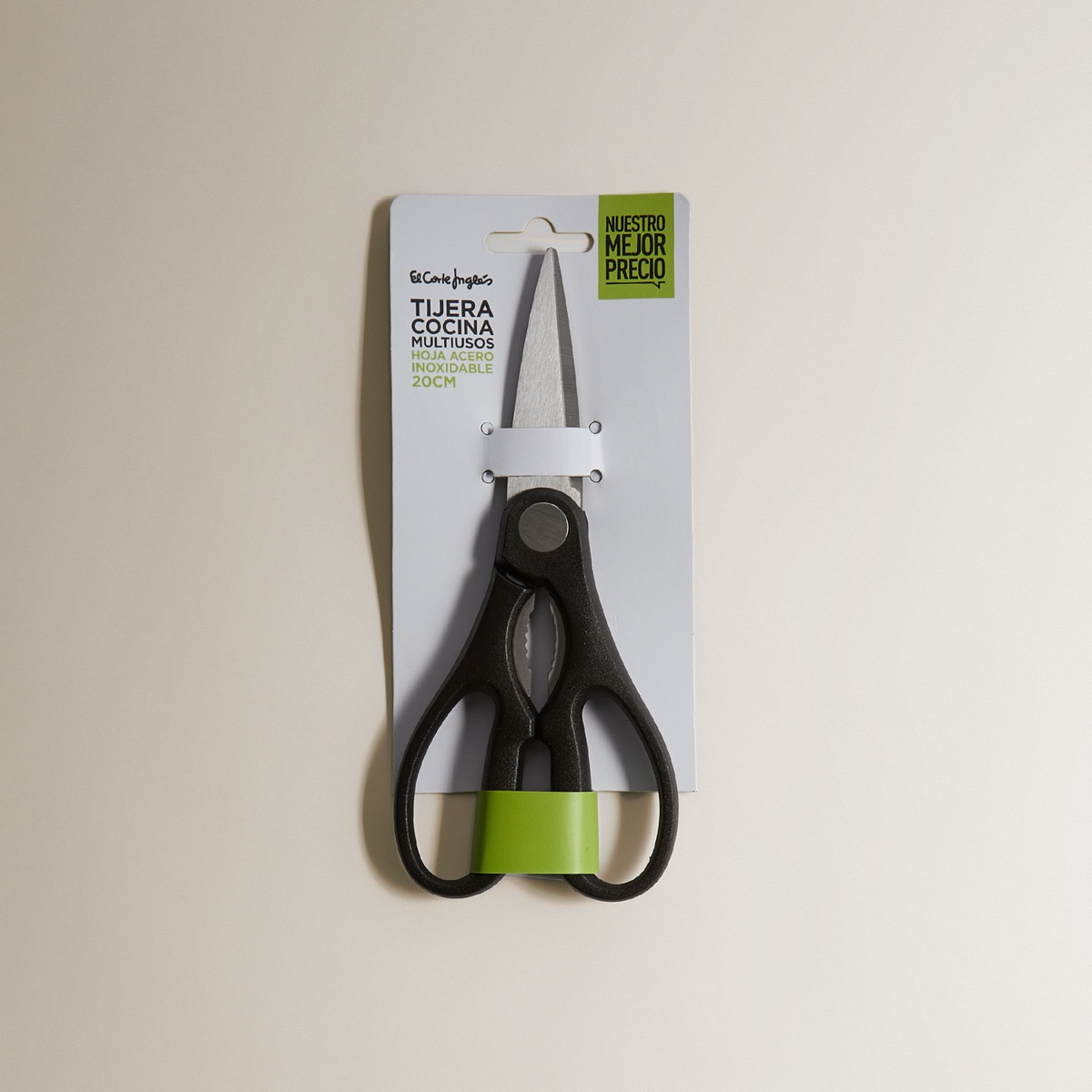 Tesoura de cozinha multiusos O Nosso Melhor Preço - El Corte Inglés Preto-4