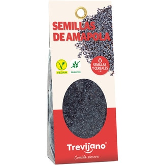 semillas de amapola sin gluten bolsa 150 g - Trevijano