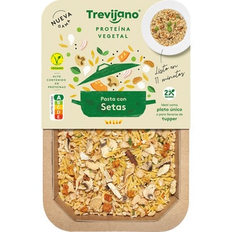 pasta con setas deshidratadas bandeja 200 g - Trevijano